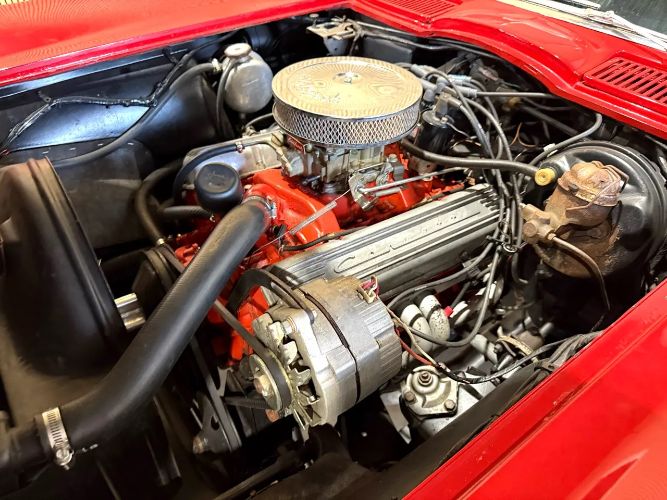 Chevrolet-Corvette-1964-Red-1