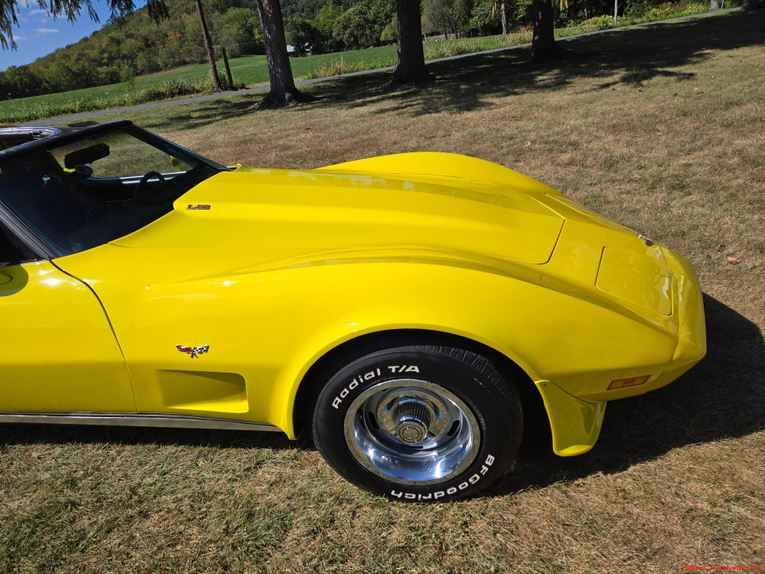 Chevrolet-Corvette-1977-Yellow-Black-13