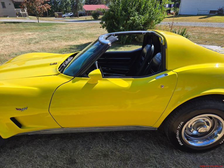 Chevrolet-Corvette-1977-Yellow-Black-14