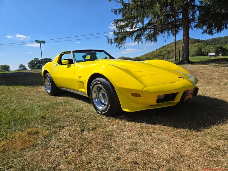 Chevrolet-Corvette-1977-Yellow-Black-36