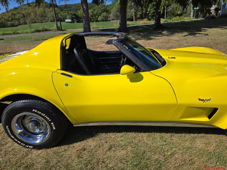 Chevrolet-Corvette-1977-Yellow-Black-37
