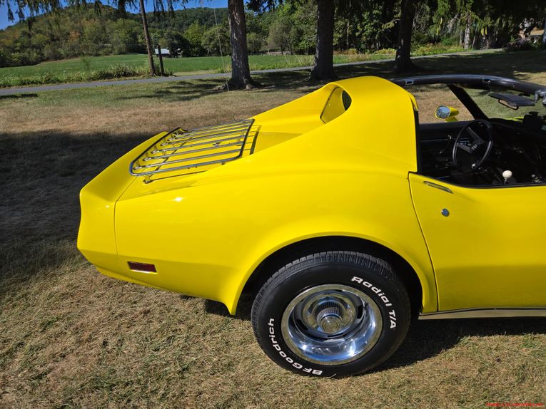 Chevrolet-Corvette-1977-Yellow-Black-38
