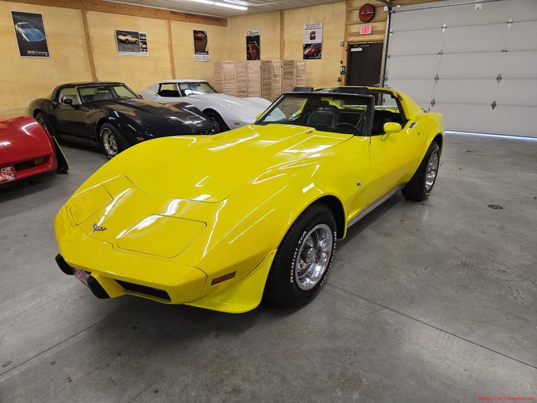 Chevrolet-Corvette-1977-Yellow-Black-5