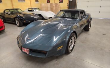 Chevrolet-Corvette-1982-Blue-gray-29