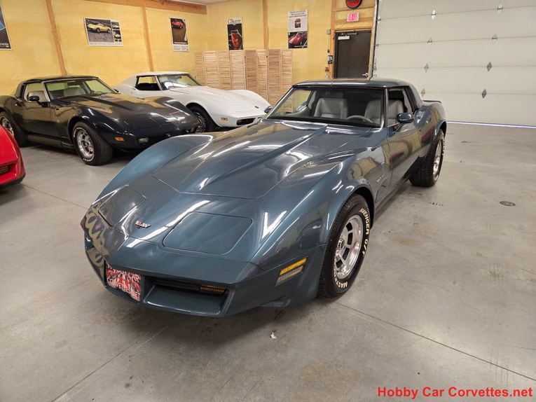 Chevrolet-Corvette-1982-Blue-gray-29