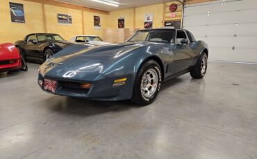 Chevrolet-Corvette-1982-Blue-gray-35