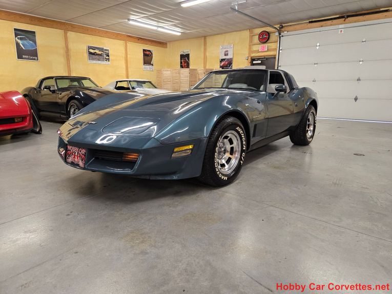 Chevrolet-Corvette-1982-Blue-gray-35