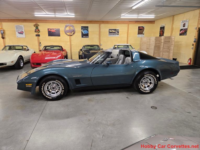 Chevrolet-Corvette-1982-Blue-gray-4