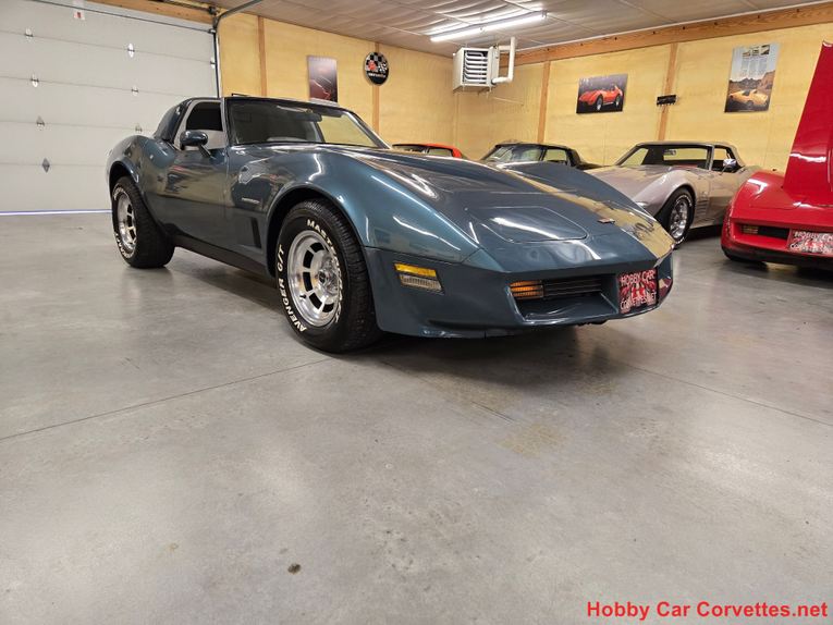 Chevrolet-Corvette-1982-Blue-gray-9