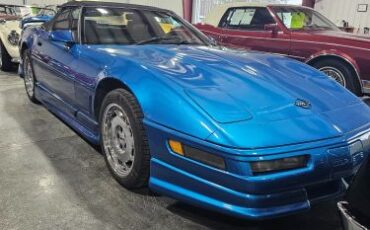 Chevrolet-Corvette-1992-Blue-Black-1