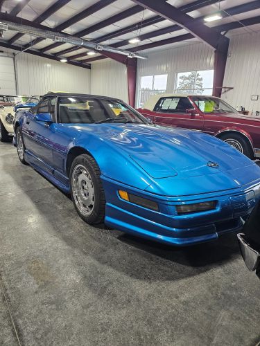 Chevrolet-Corvette-1992-Blue-Black-1