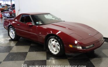 Chevrolet-Corvette-1993-Brilliant-Red-metall-Burgundy-12