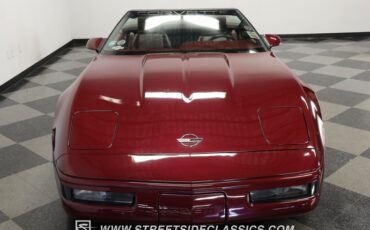 Chevrolet-Corvette-1993-Brilliant-Red-metall-Burgundy-14