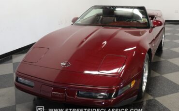 Chevrolet-Corvette-1993-Brilliant-Red-metall-Burgundy-15