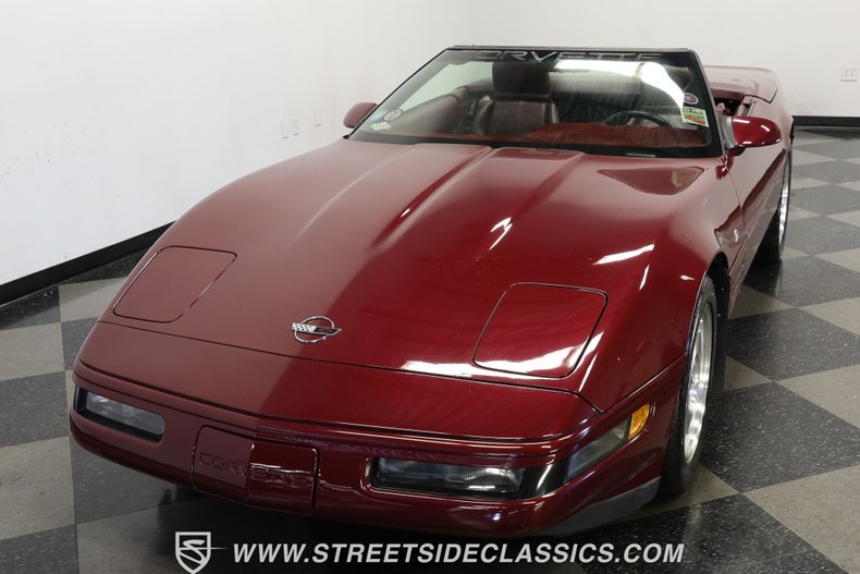 Chevrolet-Corvette-1993-Brilliant-Red-metall-Burgundy-15