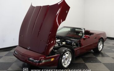 Chevrolet-Corvette-1993-Brilliant-Red-metall-Burgundy-27