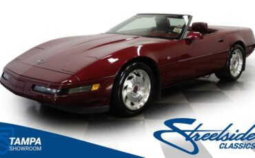 Chevrolet-Corvette-1993-Brilliant-Red-metall-Burgundy