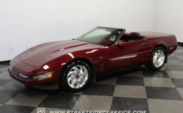 Chevrolet-Corvette-1993-Brilliant-Red-metall-Burgundy-4