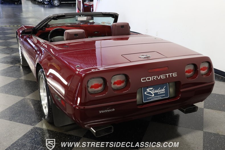 Chevrolet-Corvette-1993-Brilliant-Red-metall-Burgundy-6