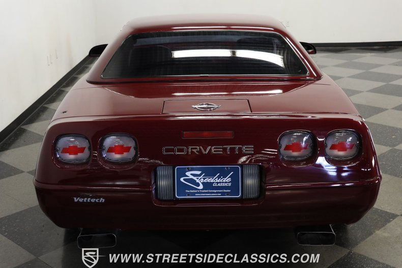 Chevrolet-Corvette-1993-Brilliant-Red-metall-Burgundy-7