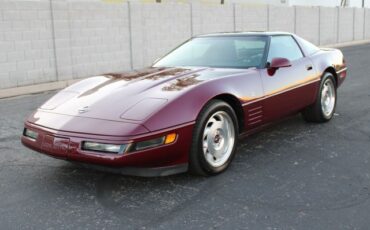 Chevrolet-Corvette-1993-Burgundy-Burgundy-8