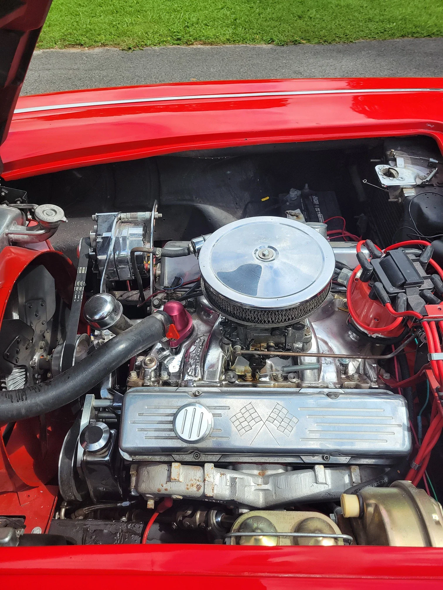 Chevrolet-Corvette-convertible-1960-Red-Black-4
