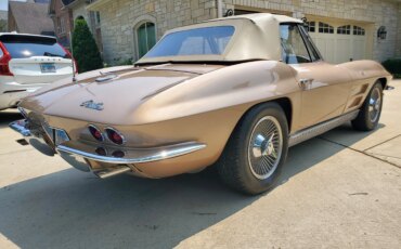 Chevrolet-Corvette-convertible-1963-Tan-Tan-13
