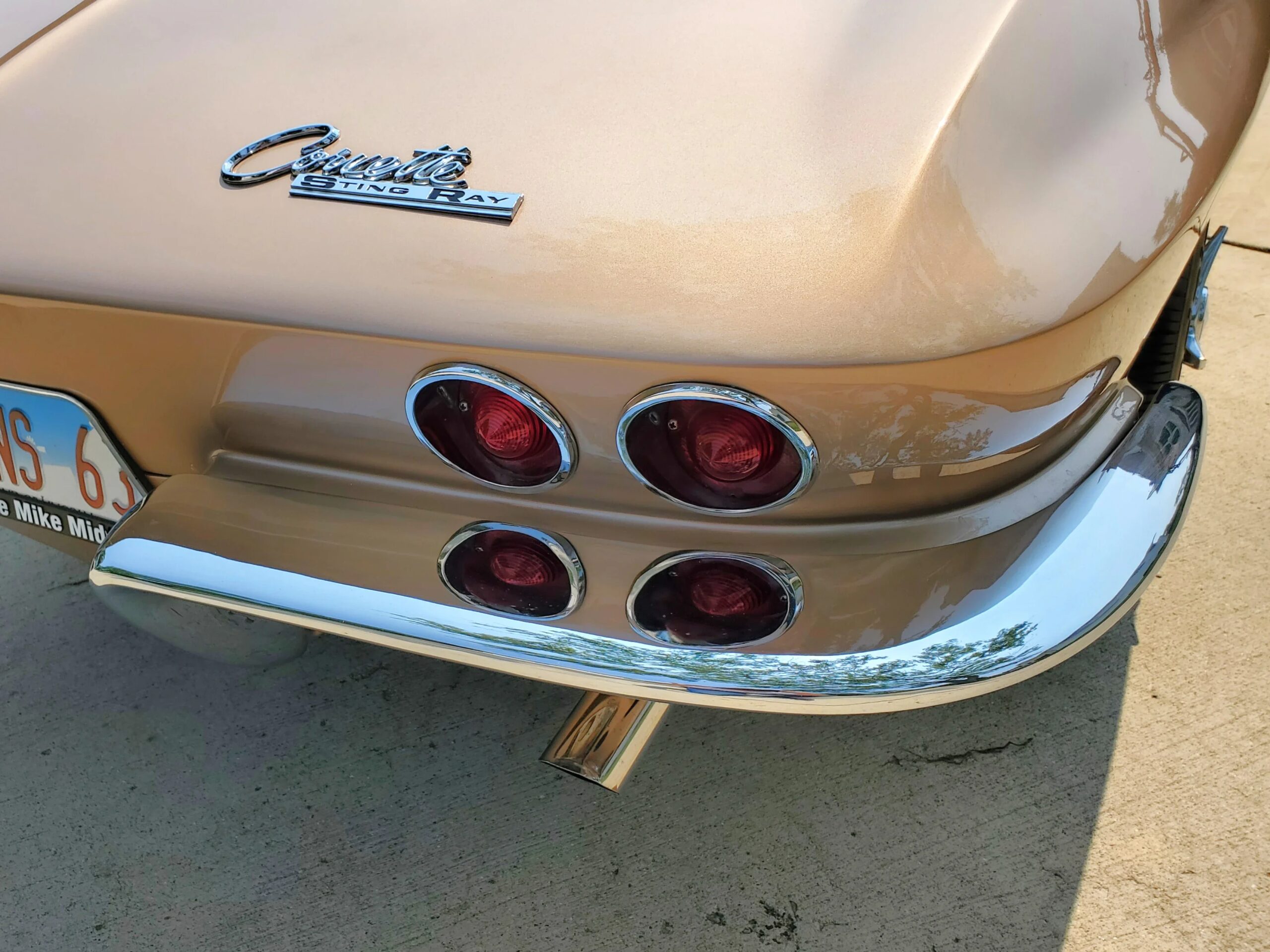 Chevrolet-Corvette-convertible-1963-Tan-Tan-14