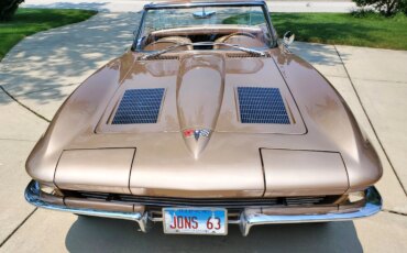 Chevrolet-Corvette-convertible-1963-Tan-Tan-2