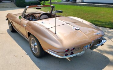 Chevrolet-Corvette-convertible-1963-Tan-Tan-3
