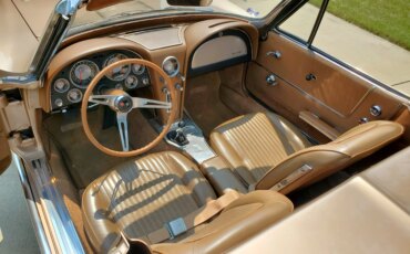 Chevrolet-Corvette-convertible-1963-Tan-Tan-4