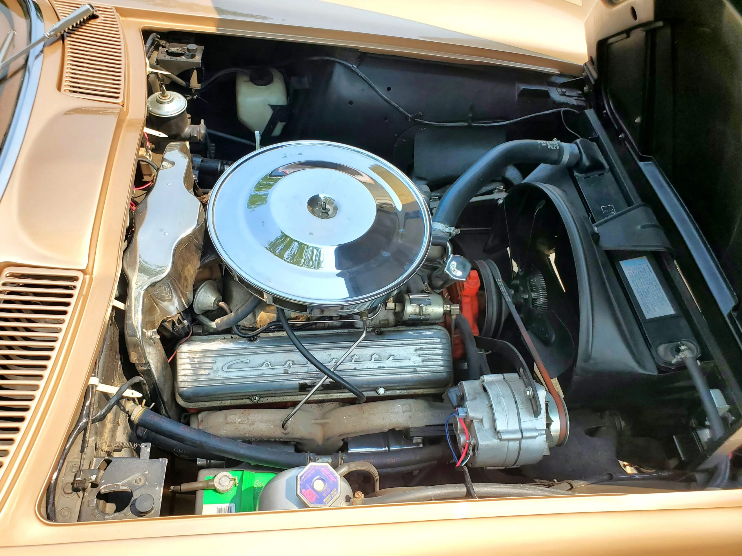 Chevrolet-Corvette-convertible-1963-Tan-Tan-6