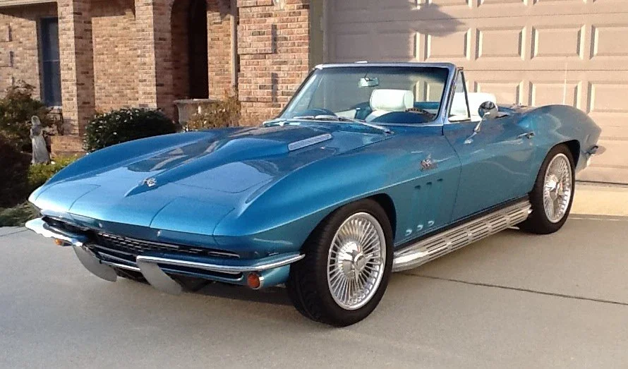 Chevrolet-Corvette-convertible-1965-Blue-White