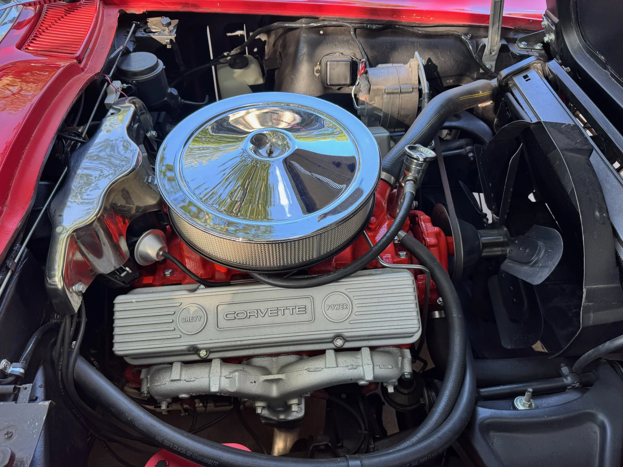 Chevrolet-Corvette-convertible-1966-Red-Black-26