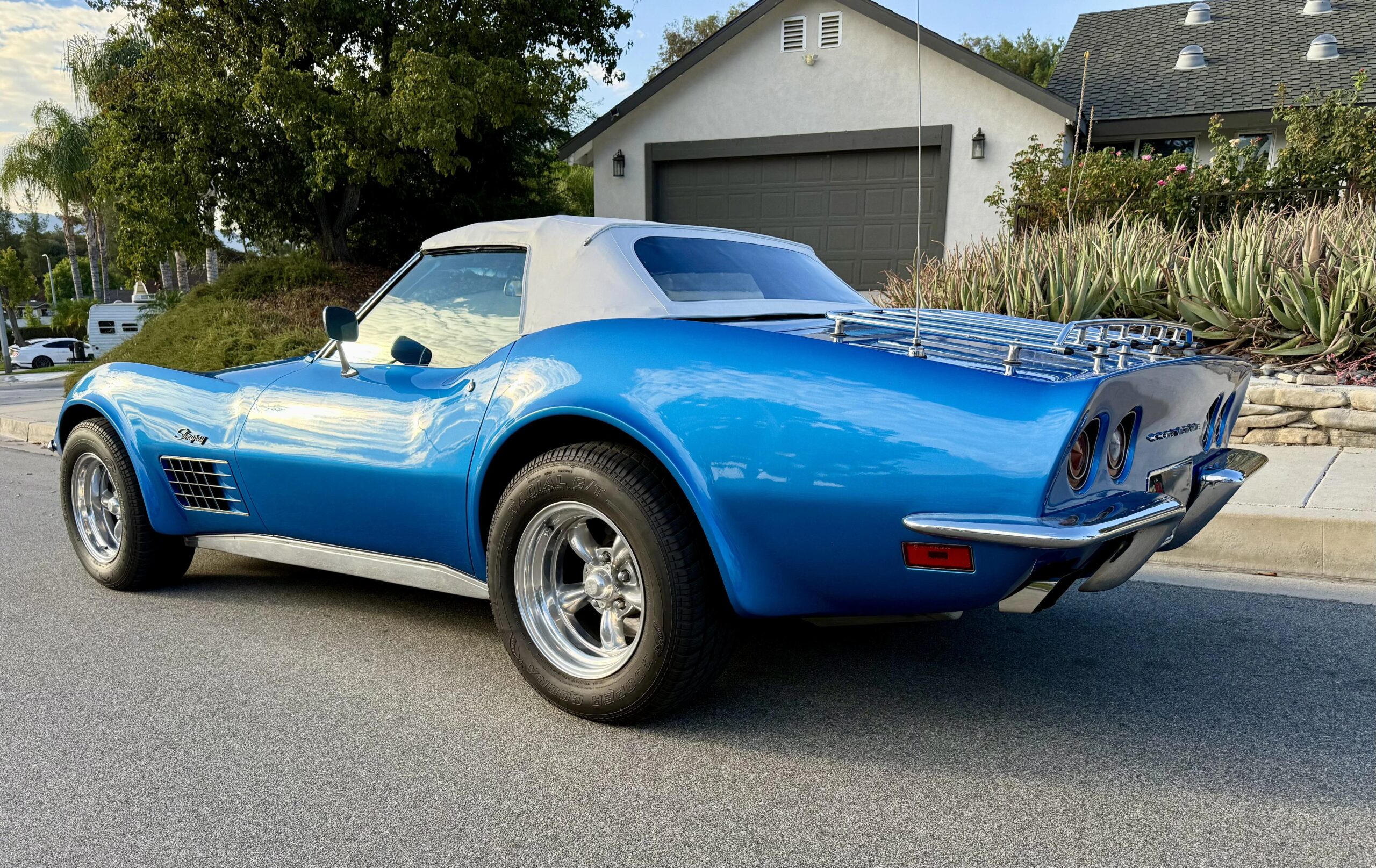 Chevrolet-Corvette-convertible-1970-Blue-Blue-14