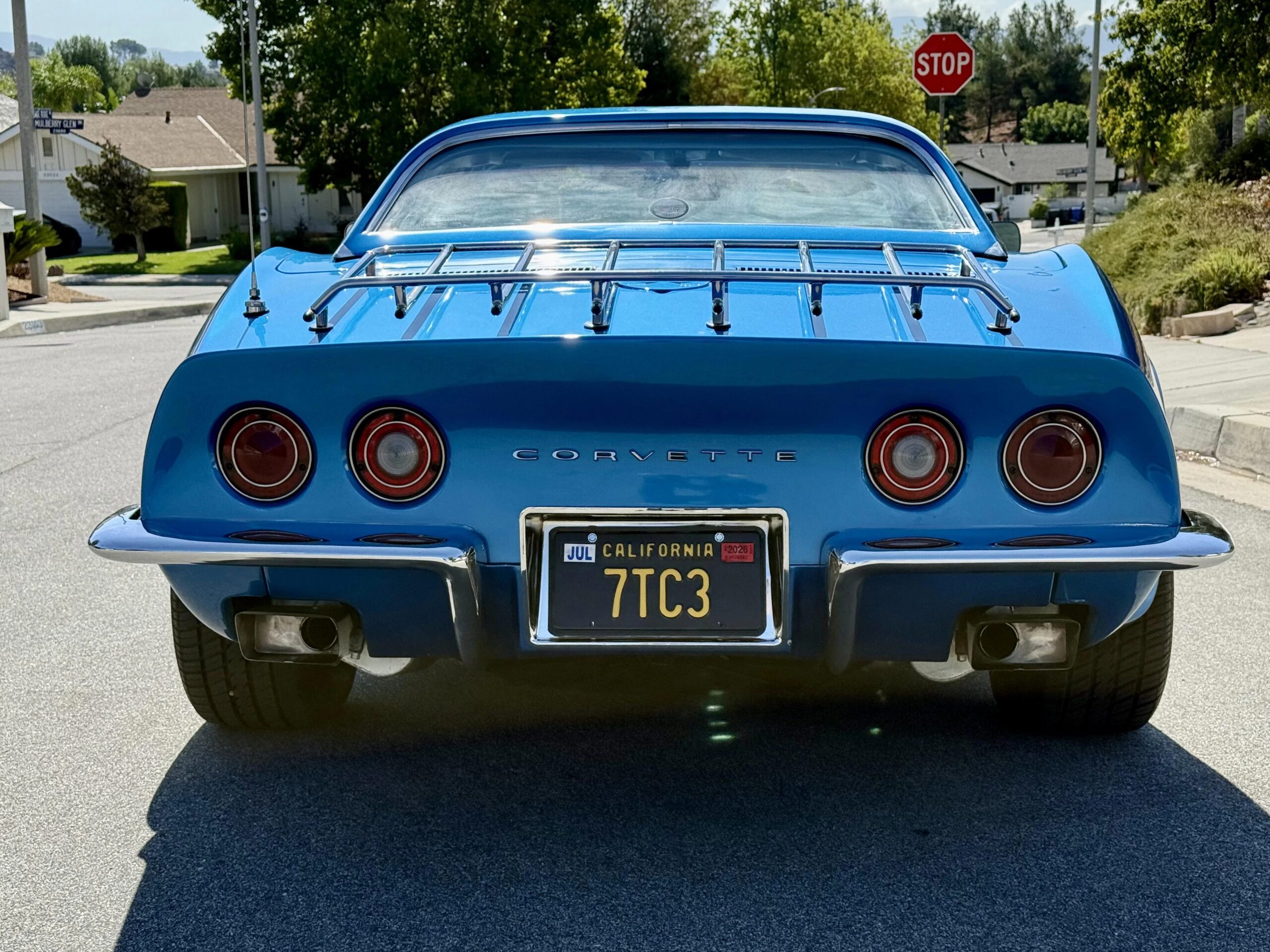 Chevrolet-Corvette-convertible-1970-Blue-Blue-18