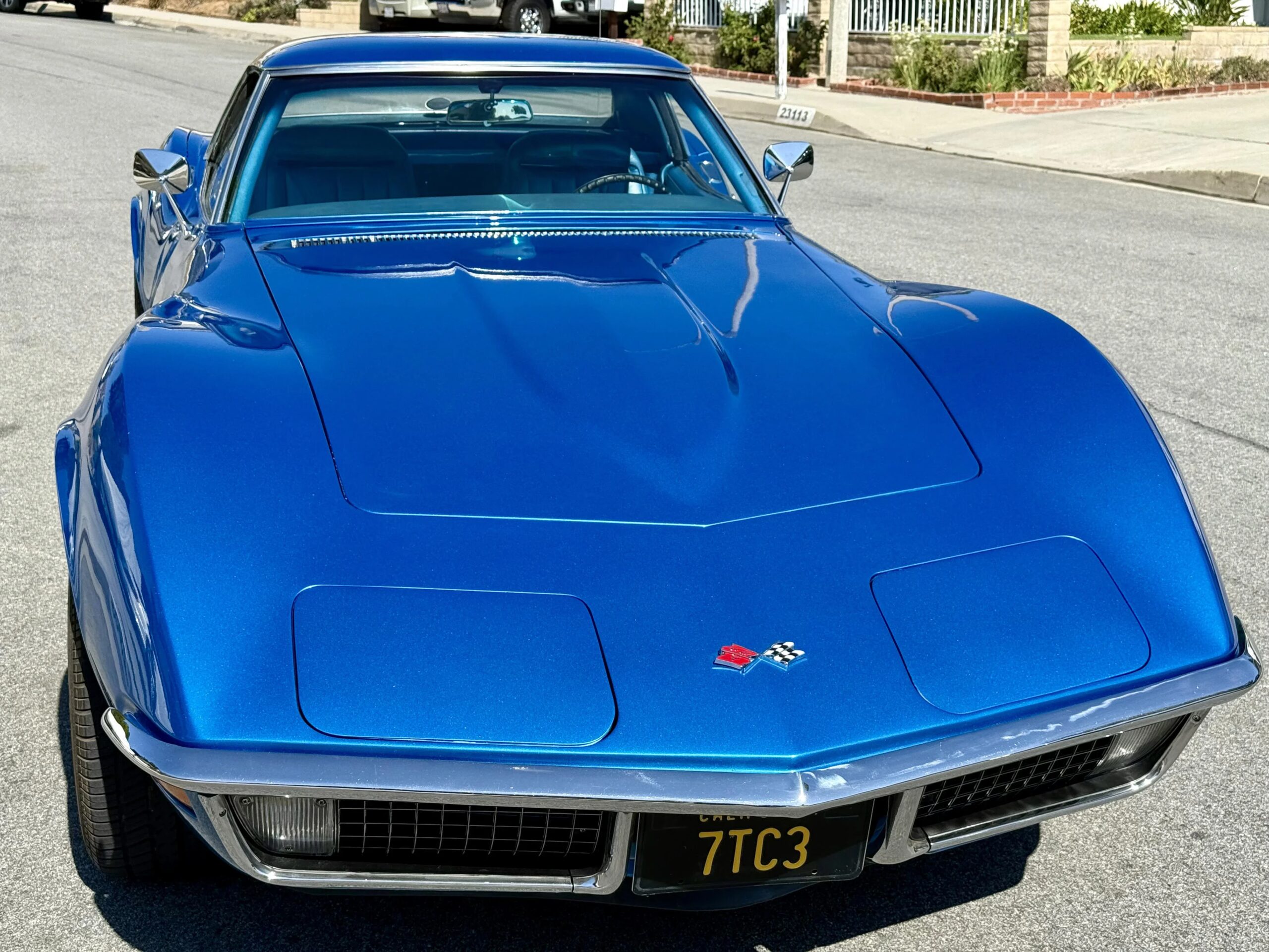 Chevrolet-Corvette-convertible-1970-Blue-Blue-7