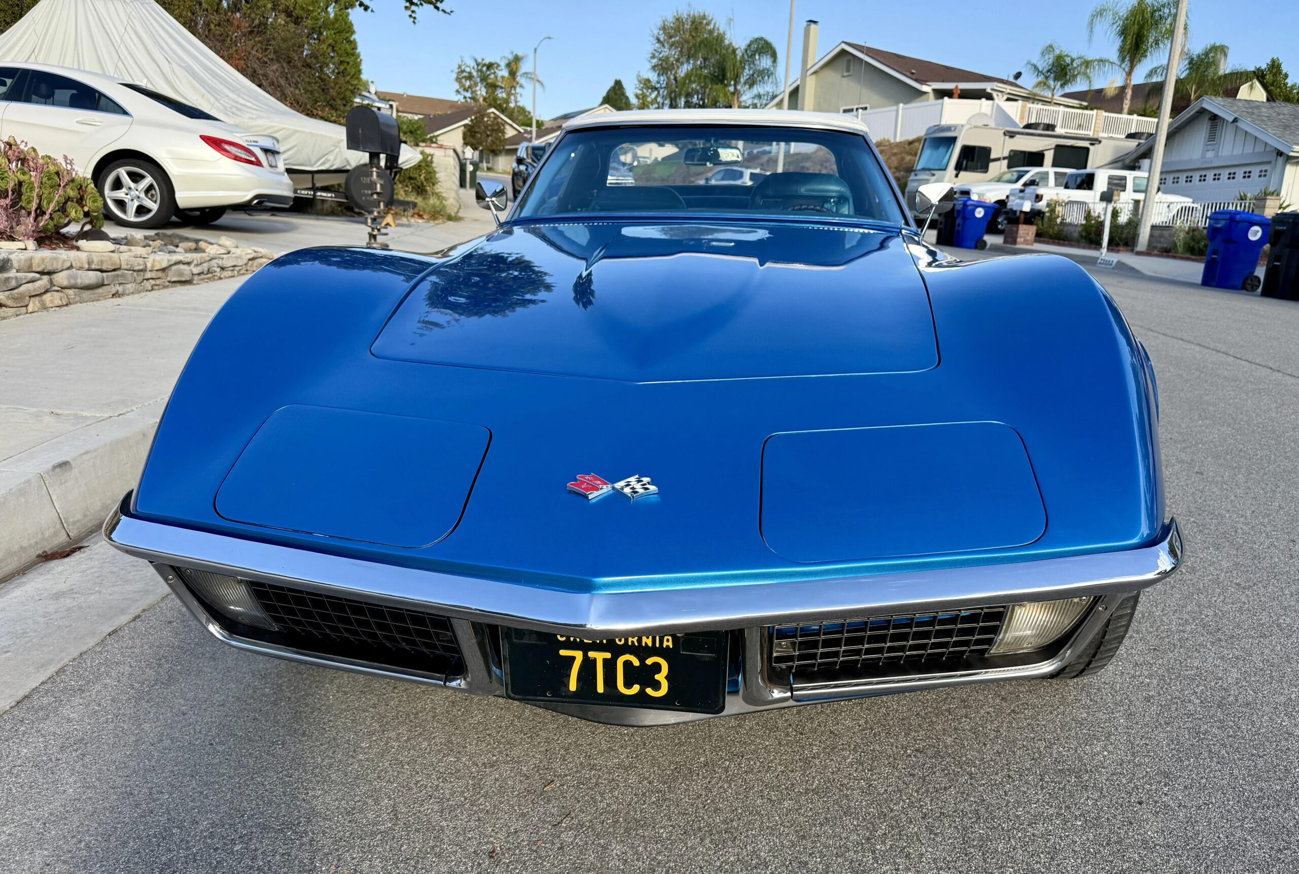 Chevrolet-Corvette-convertible-1970-Blue-Blue-8