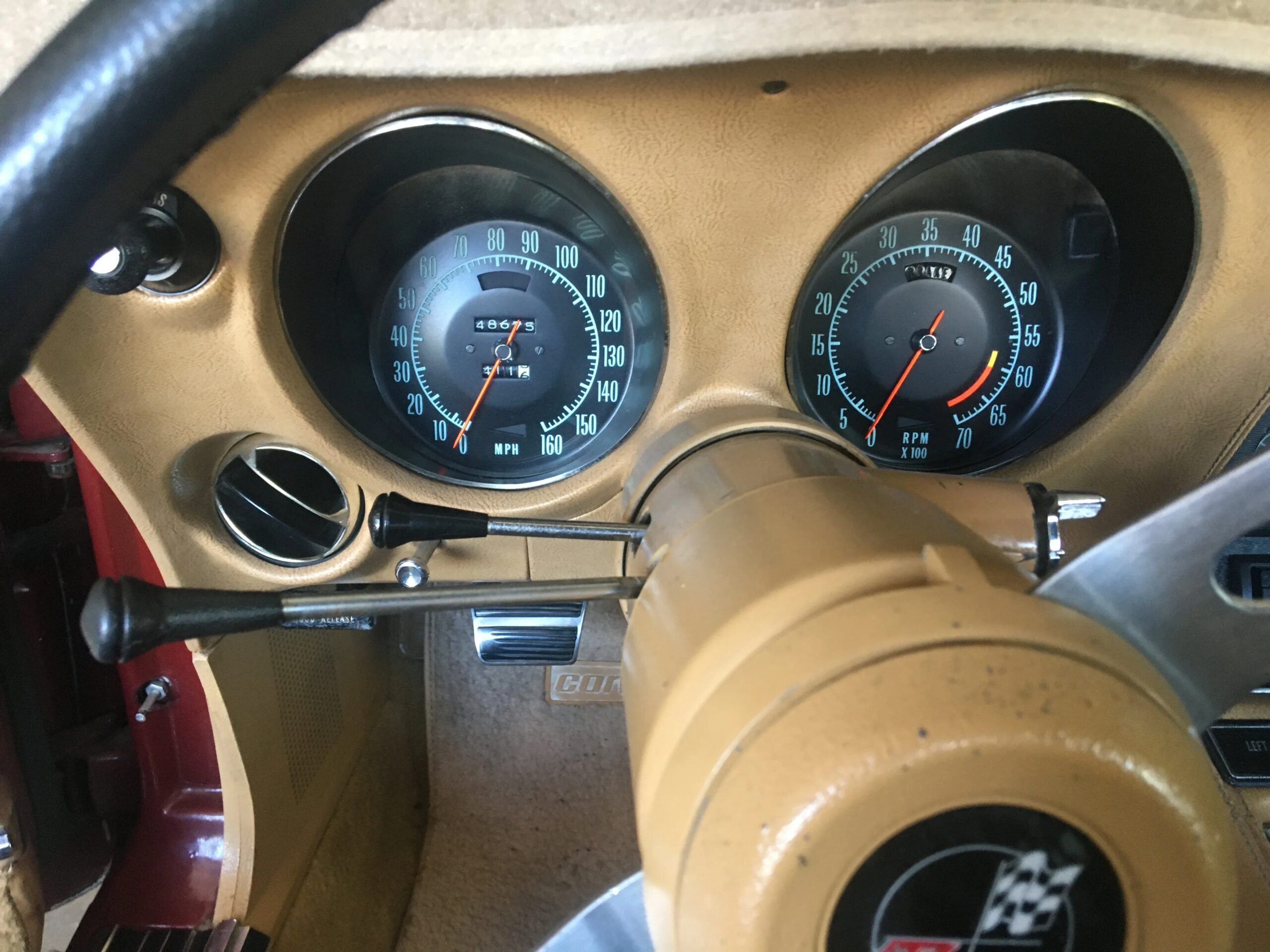 Chevrolet-Corvette-convertible-1970-Other-Tan-12