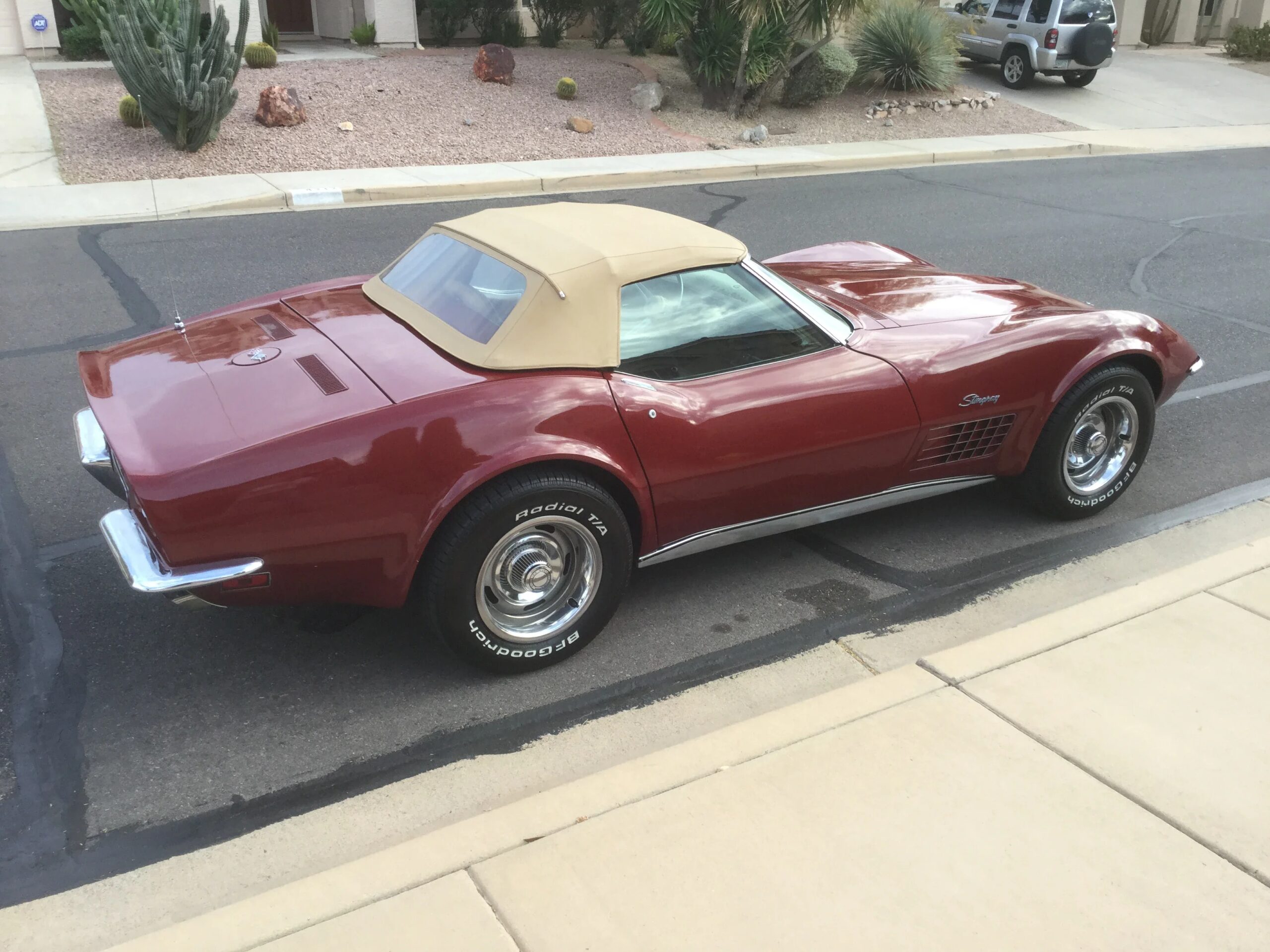 Chevrolet-Corvette-convertible-1970-Other-Tan-20