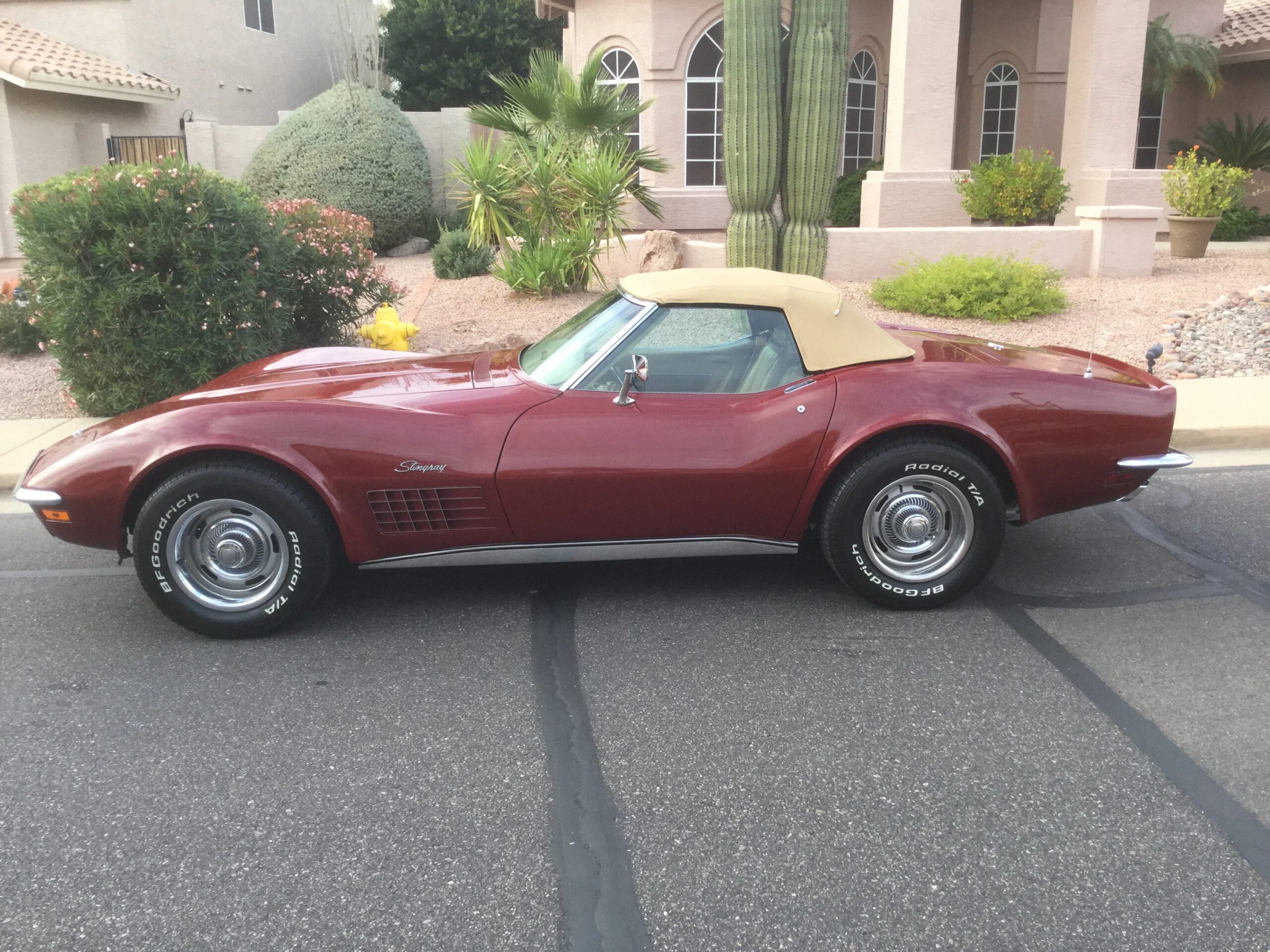 Chevrolet-Corvette-convertible-1970-Other-Tan-22