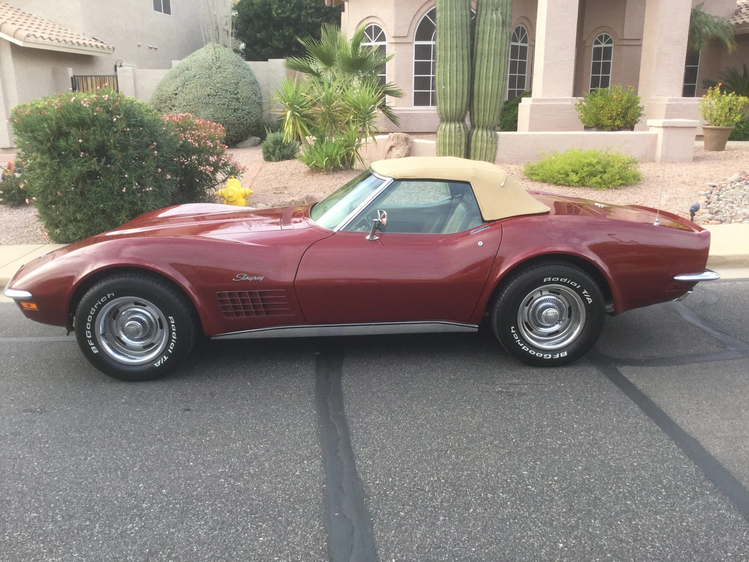 Chevrolet-Corvette-convertible-1970-Other-Tan-23
