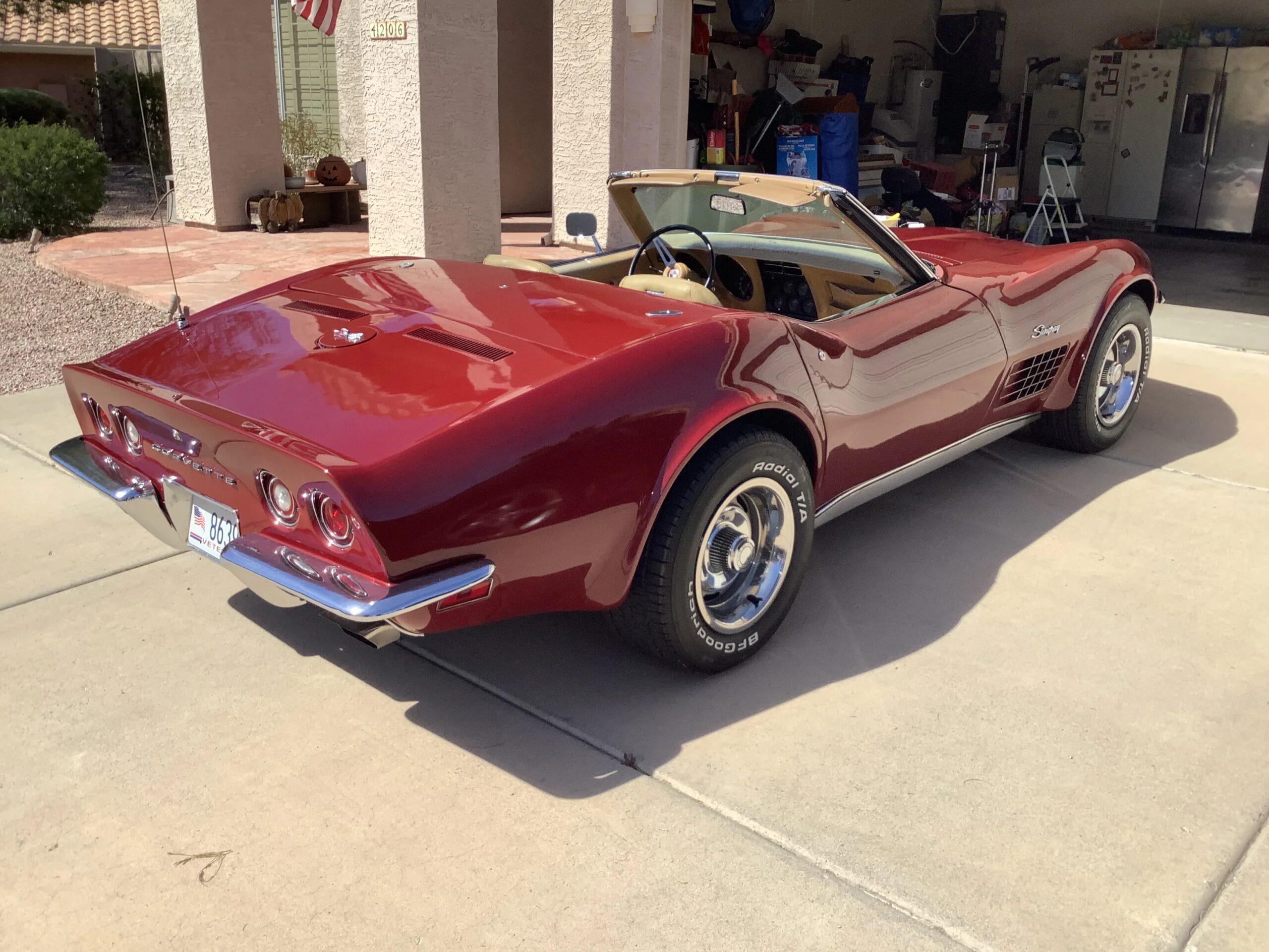 Chevrolet-Corvette-convertible-1970-Other-Tan-3