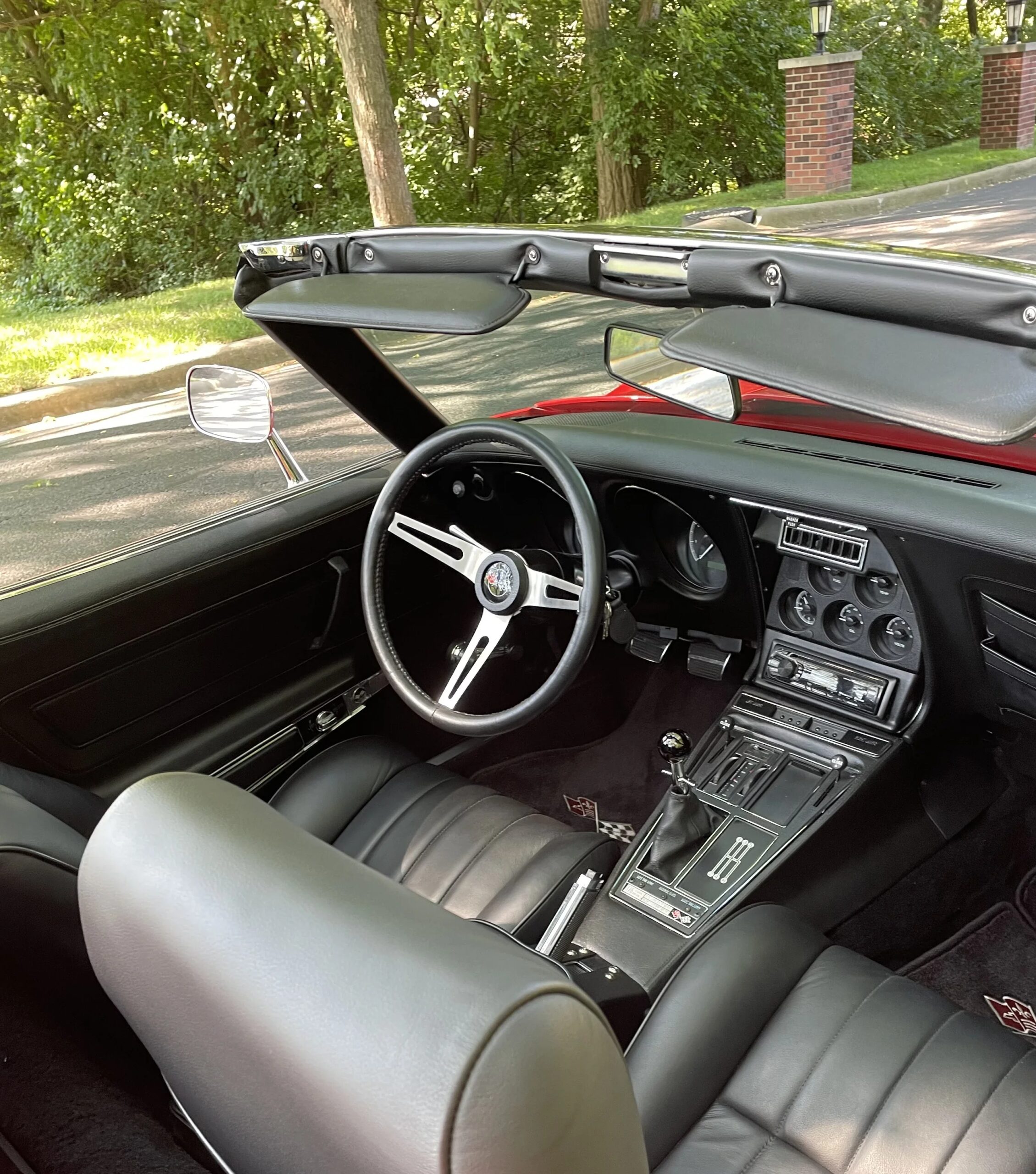 Chevrolet-Corvette-convertible-1970-Red-Black-19
