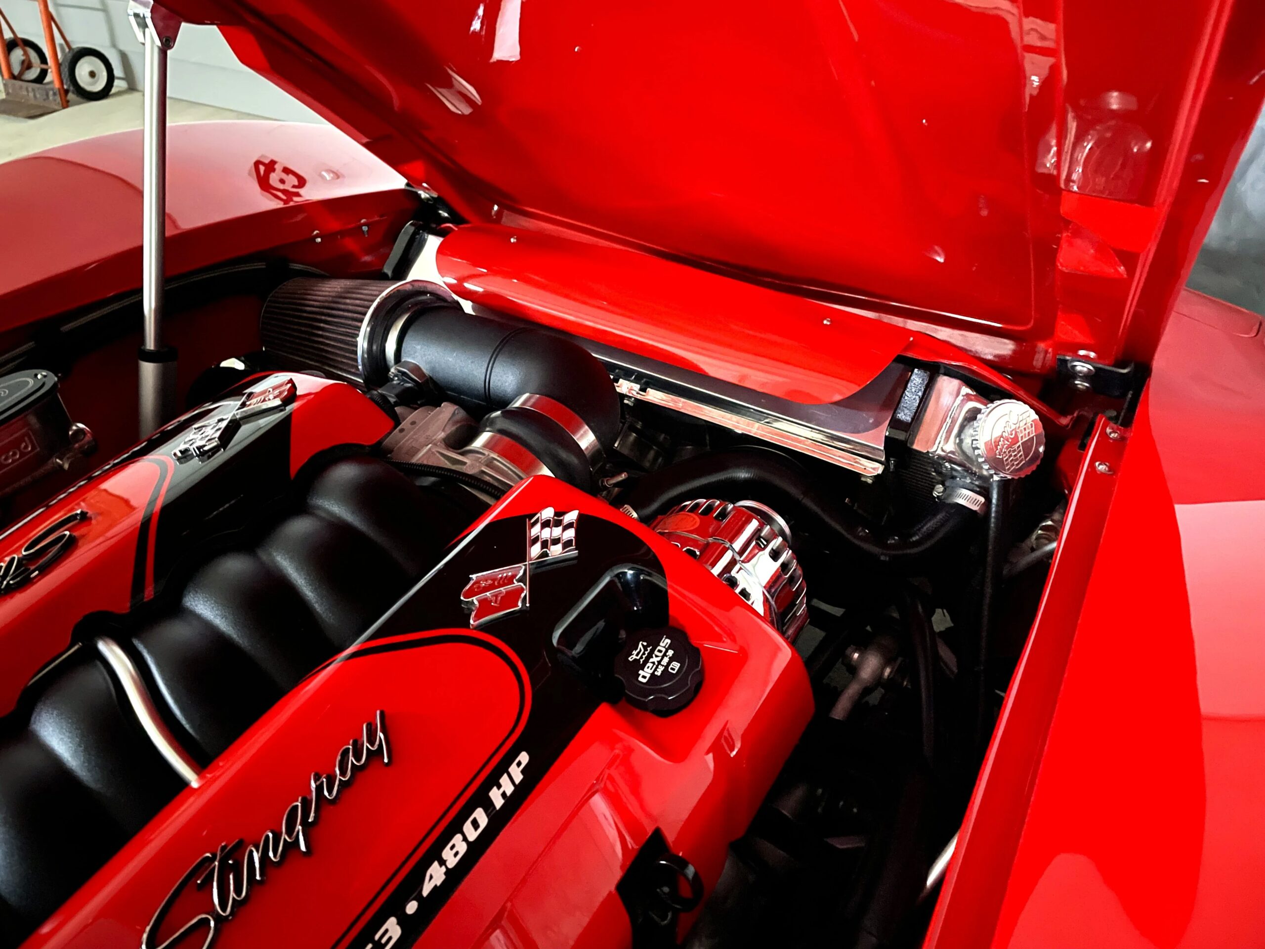 Chevrolet-Corvette-convertible-1970-Red-Black-40