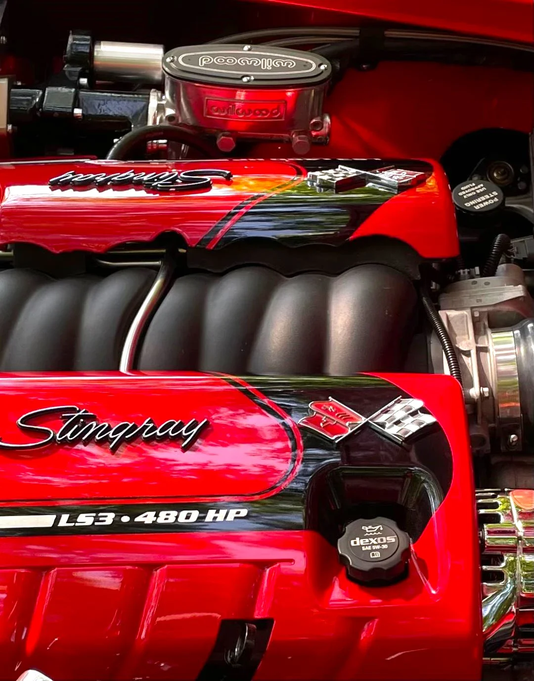 Chevrolet-Corvette-convertible-1970-Red-Black-52