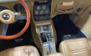 Chevrolet-Corvette-convertible-1974-Yellow-Brown-4