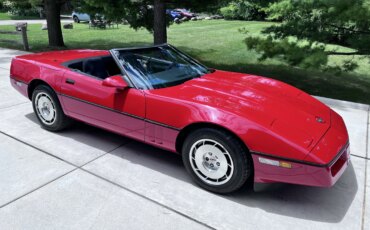 Chevrolet-Corvette-convertible-1986-Red-Black-10