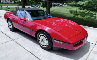 Chevrolet-Corvette-convertible-1986-Red-Black-13