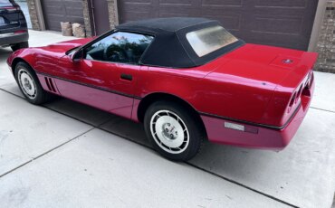 Chevrolet-Corvette-convertible-1986-Red-Black-14